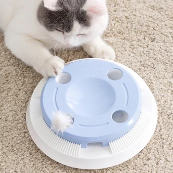 Electric Cat Toy Feather Automatic Telescopic Funny Cat Stick Turntable Interactive Funny Toys For Cat Electric Feather Teaser/
Electric Cat Toy Feather Automatic Telescopic Funny Cat Stick Turntable Interactive Funny Toys For Cat Electric Feather Teaser/