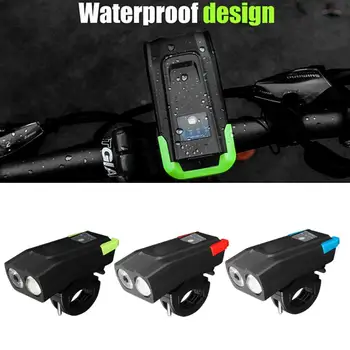 Durable MTB Bike Double Headlamp Waterproof Smart Induction Bicycle Front Headlights Built-in 120dB Bell Cycling Equipment
Durable MTB Bike Double Headlamp Waterproof Smart Induction Bicycle Front Headlights Built-in 120dB Bell Cycling Equipment