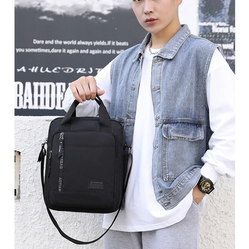 Scione Men's Shoulder Bags Business Handbags Men's Bag Shoulder Crossbody Bags Male Travel Large Capacity Messenger Bag 
Scione Men's Shoulder Bags Business Handbags Men's Bag Shoulder Crossbody Bags Male Travel Large Capacity Messenger Bag