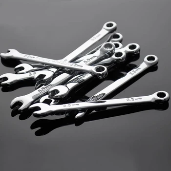Ratchet Metric Combianation Wrench Spanner Open End and Ring Wrenches Tool Ratchetgingspanner A Set of Key
Ratchet Metric Combianation Wrench Spanner Open End and Ring Wrenches Tool Ratchetgingspanner A Set of Key
