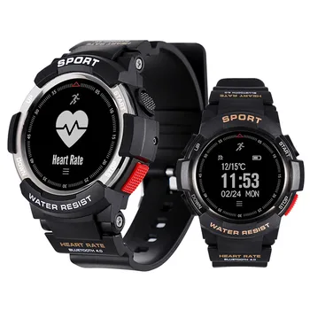 F6 Smart Watch Heart Rate Measure IP68 with GPS Pedometer Fitness Tracker Message Reminder for iOS Android
F6 Smart Watch Heart Rate Measure IP68 with GPS Pedometer Fitness Tracker Message Reminder for iOS Android