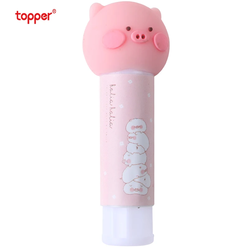 Cute Pig Solid Glue Strong Pen-shaped Solid Glue Students Use High Viscosity Handmade Cute Glue Stick School Supplies Stationery
Cute Pig Solid Glue Strong Pen-shaped Solid Glue Students Use High Viscosity Handmade Cute Glue Stick School Supplies Stationery