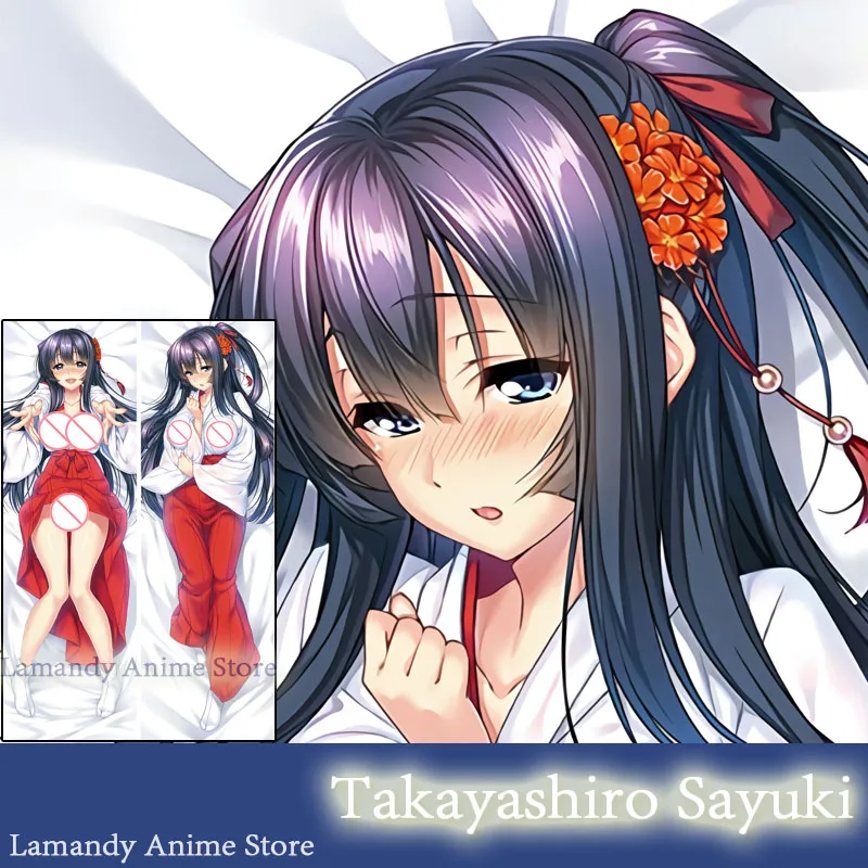Dakimakura Anime Takayashiro Sayuki Amakano Double Sided Print Pillowcase Life Size Body Pillow Cover
Dakimakura Anime Takayashiro Sayuki Amakano Double Sided Print Pillowcase Life Size Body Pillow Cover