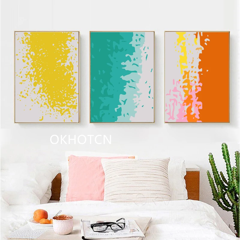 Colourful Style Yellow Blue Artistic Canvas Painting Nordic Poster Wall Pictures for Living Room Home Decoration Posters Prints
Colourful Style Yellow Blue Artistic Canvas Painting Nordic Poster Wall Pictures for Living Room Home Decoration Posters Prints