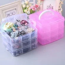 3 Layer Jewelry Box Plastic Storage Case Cosmetic Jewelry Compartment Bead Organizer For Small Things Tool Box Home Supplies
3 Layer Jewelry Box Plastic Storage Case Cosmetic Jewelry Compartment Bead Organizer For Small Things Tool Box Home Supplies