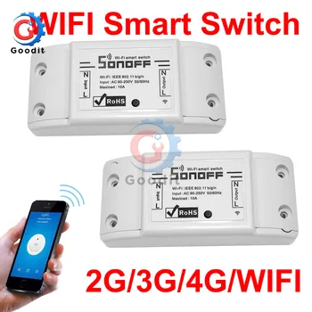 Sonoff Universal Wireless Wifi Smart Switch Light Remote Control Automation Module DIY Timer Smart Home 10A 220V AC 90-250V
Sonoff Universal Wireless Wifi Smart Switch Light Remote Control Automation Module DIY Timer Smart Home 10A 220V AC 90-250V