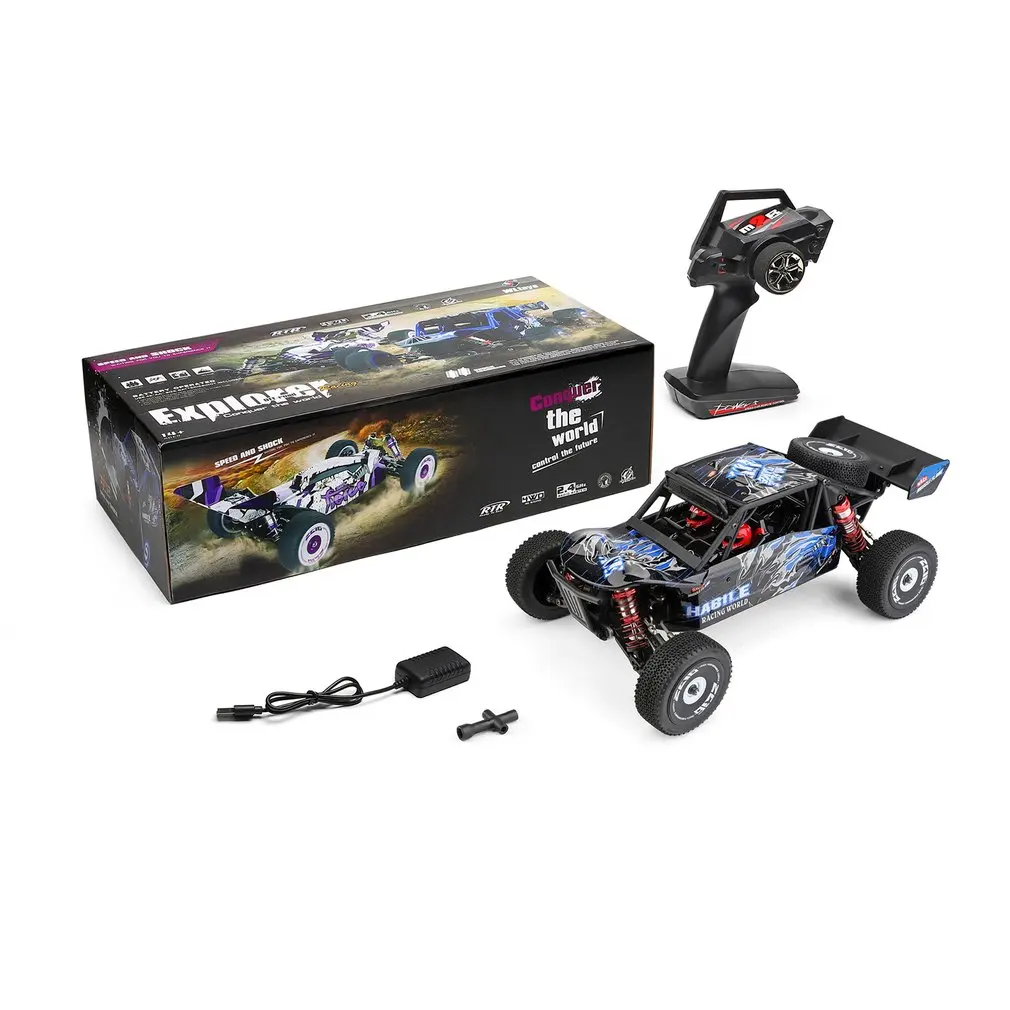 Wltoys 124018 Electric Four-wheel Drive Desert Truck 1:12 Electric Four-wheel Drive Off-road Vehicle Car Model Toy
Wltoys 124018 Electric Four-wheel Drive Desert Truck 1:12 Electric Four-wheel Drive Off-road Vehicle Car Model Toy