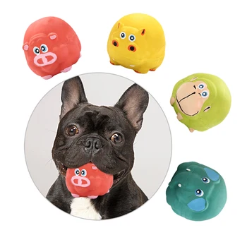 Rubber Pet Sound Toy Dog Fetch Throw Ball Animal Shape Pet Squeaky Toy Interactive Dog Training Toy Puppy Kitten Molar
Rubber Pet Sound Toy Dog Fetch Throw Ball Animal Shape Pet Squeaky Toy Interactive Dog Training Toy Puppy Kitten Molar