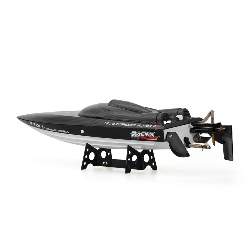 Feilun FT011 2.4G 55kmh High Speed RC Boat Racing Boat with Water Cooling Flipped Self-righting Function Ship Speedboat Toys (11)