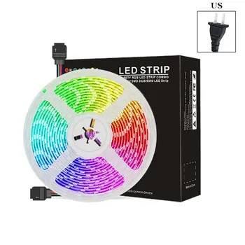 LED Strip Light LED Strip 12v Music Synchronized Color Changing RGB5050 SMD Flexible Waterproof LED Light Rope 5M 10M
LED Strip Light LED Strip 12v Music Synchronized Color Changing RGB5050 SMD Flexible Waterproof LED Light Rope 5M 10M