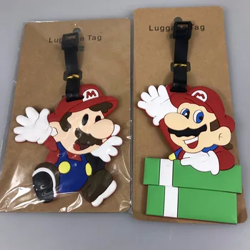 Anime Super Mario Luggage Tags Bag Travel Accessories
Anime Super Mario Luggage Tags Bag Travel Accessories