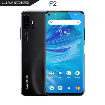 

UMIDIGI F2 Global version 6GB 128GB NFC Android 10 6.53 "FHD 32MP Selfie Helio P70 48MP AI Quad Camera mobile phone 5150mAh