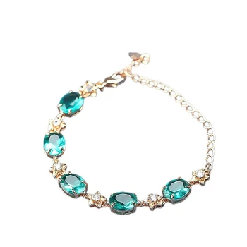 LETSFUN Emerald Green for Women S925 Silver Bracelets with Oval Round Zirconia Birthstone
LETSFUN Emerald Green for Women S925 Silver Bracelets with Oval Round Zirconia Birthstone