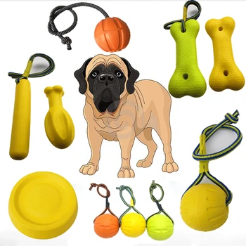 New Dog Toys Ball with Rope/Flying Discs/Chew Toy Ring EVA Pet Toy for Dogs Interactive Ball for Small/Large Dogs Cats Chew Toys
New Dog Toys Ball with Rope/Flying Discs/Chew Toy Ring EVA Pet Toy for Dogs Interactive Ball for Small/Large Dogs Cats Chew Toys