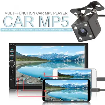 7 Inch Bluetooth HD Touch Screen Car Video FM Radio Player with Night Vision Rear View Camera Support Mirror Link / USB
7 Inch Bluetooth HD Touch Screen Car Video FM Radio Player with Night Vision Rear View Camera Support Mirror Link / USB