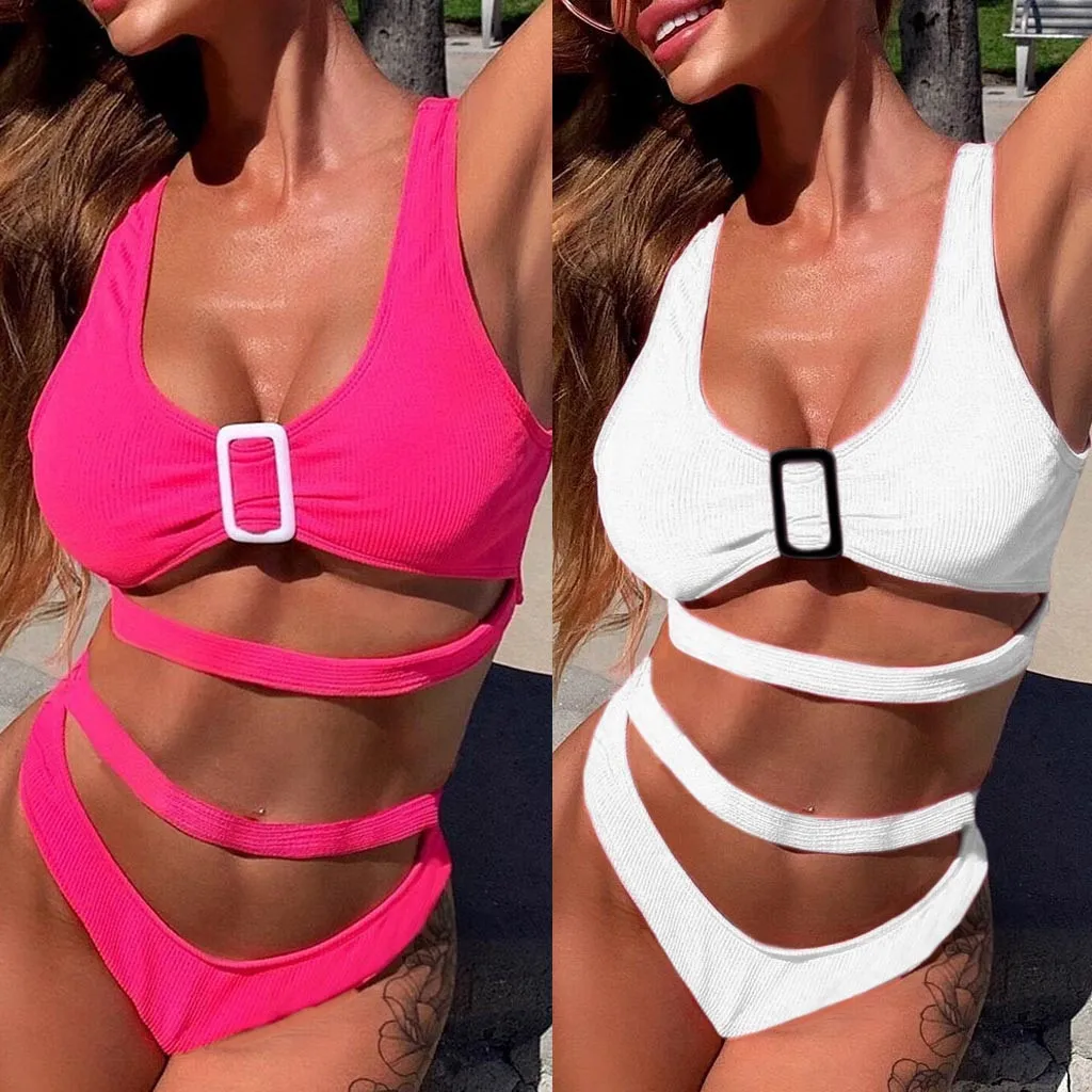#Z2 Sexy Women Solid Bikini Set Bandage Bikinis Push-Up Padded Swimwear Swimsuit Women Swimwear Beachwear Bikini Sets Biquini
#Z2 Sexy Women Solid Bikini Set Bandage Bikinis Push-Up Padded Swimwear Swimsuit Women Swimwear Beachwear Bikini Sets Biquini