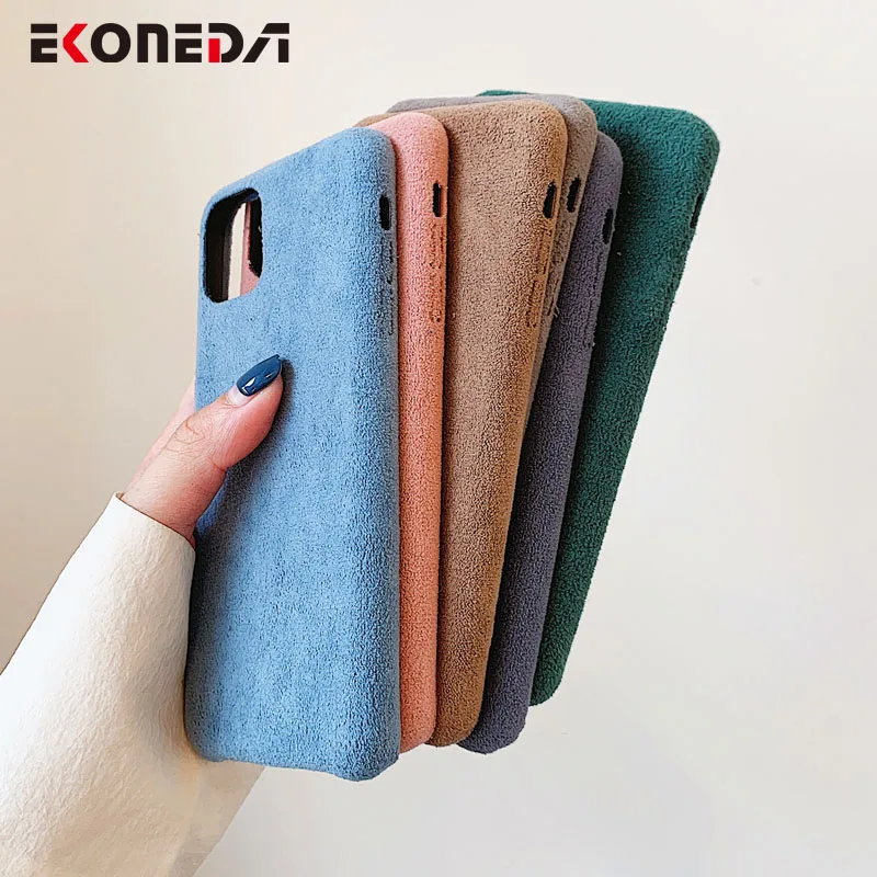 EKONEDA Plain Cashmere Case For iPhone 11 Pro Max X XS Max XR Case Soft Warm Winter Case For iPhone 7 6 6S 8 Plus
EKONEDA Plain Cashmere Case For iPhone 11 Pro Max X XS Max XR Case Soft Warm Winter Case For iPhone 7 6 6S 8 Plus