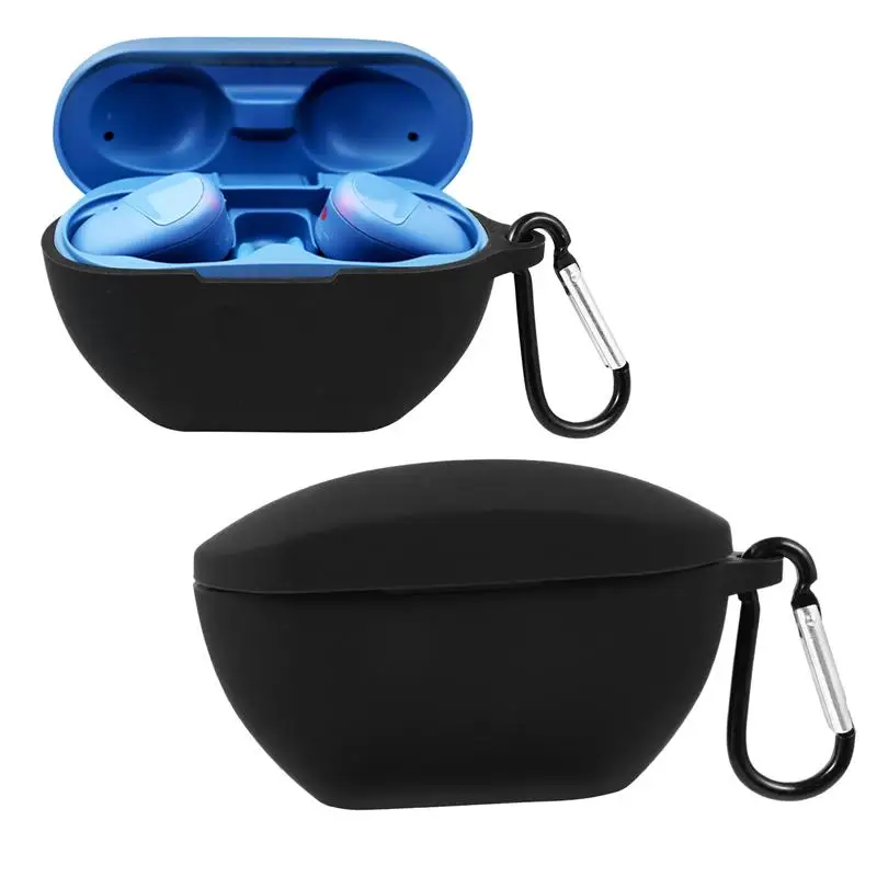 Dust-proof Protective Cover Silicone Case with Carabiner for SONY WF-SP800N Truly Wireless Earphone
Dust-proof Protective Cover Silicone Case with Carabiner for SONY WF-SP800N Truly Wireless Earphone