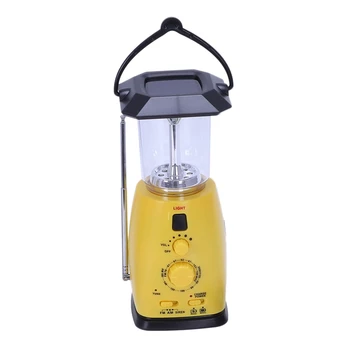 ABZB-Multifunction Camping Lights Outdoor Emergency Hand Cranked Solar Radio Camping Lights Emergency Mobile Phone Charging Alar
ABZB-Multifunction Camping Lights Outdoor Emergency Hand Cranked Solar Radio Camping Lights Emergency Mobile Phone Charging Alar