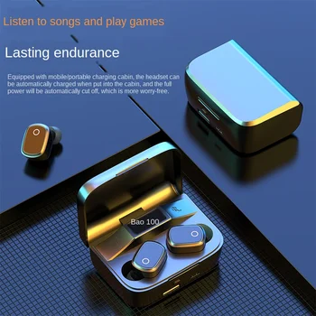 182 Three generations of Bluetooth headset tws true wireless three-screen independent display HD game language call mobile phon
182 Three generations of Bluetooth headset tws true wireless three-screen independent display HD game language call mobile phon