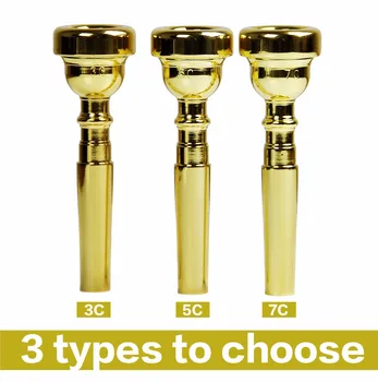 Trumpet Accessories 3C 5C 7C Size Mega Rich Tone Bullet Shape Trumpet Mouthpiece Copper Alloy
Trumpet Accessories 3C 5C 7C Size Mega Rich Tone Bullet Shape Trumpet Mouthpiece Copper Alloy