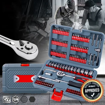 Car Repair Hand Tools Set Ratchet Wrench Fast Ratchet Repair Wrench Multifunction Set Auto Maintenance Tire Removal Sleeve Tool
Car Repair Hand Tools Set Ratchet Wrench Fast Ratchet Repair Wrench Multifunction Set Auto Maintenance Tire Removal Sleeve Tool