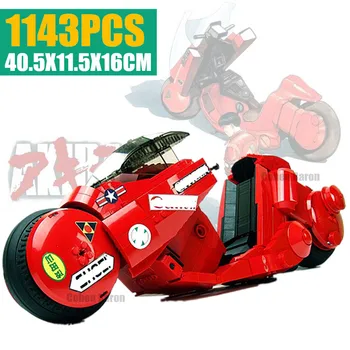 New MOC SERIES The Citizen Akira Moto Fit Lepinings Technic City Motocycle Model Building Blocks Bricks Kid Gift Diy Toys Set
New MOC SERIES The Citizen Akira Moto Fit Lepinings Technic City Motocycle Model Building Blocks Bricks Kid Gift Diy Toys Set