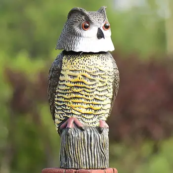 Scarecrow Fake Owl Simulation Decoys Hand-Painted Realistic Garden Protector Scares Away Squirrels Pigeons Owl Model For Outdoor
Scarecrow Fake Owl Simulation Decoys Hand-Painted Realistic Garden Protector Scares Away Squirrels Pigeons Owl Model For Outdoor