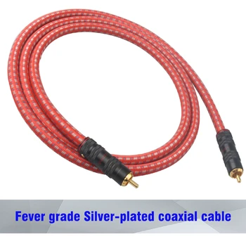 Hi-end LITON HIFI RCA Digital coaxial Cable silver-plated subwoofer cables
Hi-end LITON HIFI RCA Digital coaxial Cable silver-plated subwoofer cables