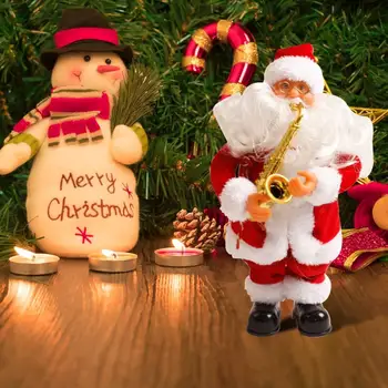 Creative Electric Santa Claus Doll Toy Christmas Singing Dancing Lighting Musical Doll Toy For Children Xmas Gift
Creative Electric Santa Claus Doll Toy Christmas Singing Dancing Lighting Musical Doll Toy For Children Xmas Gift