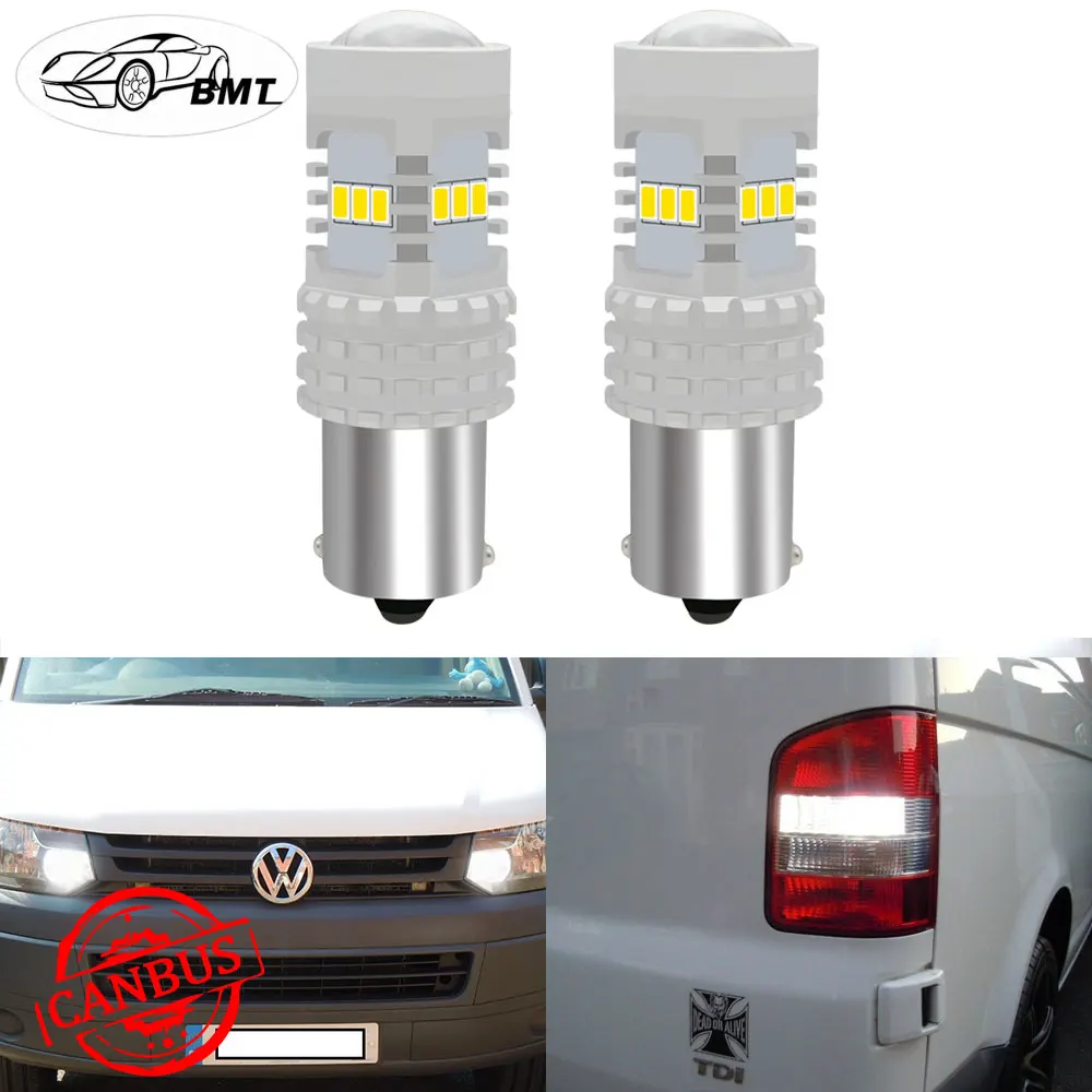 BMT White BA15S LED Canbus No Error P21W LED Bulb for Volkswagen VW T4 T5.1 T5 T6 Transporter led DRL Or Backup Reverse Lights
BMT White BA15S LED Canbus No Error P21W LED Bulb for Volkswagen VW T4 T5.1 T5 T6 Transporter led DRL Or Backup Reverse Lights