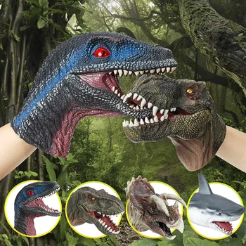 Dinosaur Animal Soft Hand Puppet Rubber Realistic Jurassic Dinosaur Shark Toys Puppet Boy Toy Kids Non-toxic Simulation Gift
Dinosaur Animal Soft Hand Puppet Rubber Realistic Jurassic Dinosaur Shark Toys Puppet Boy Toy Kids Non-toxic Simulation Gift