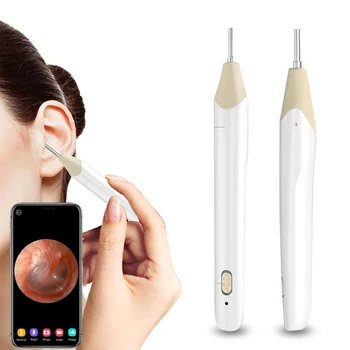 3.9MM Wireless Digital Otoscope Ultra-Thin WiFi HD Ear Inspection Endoscope Camera Visual Ear Scope Earwax Mite Cleaning Tool
3.9MM Wireless Digital Otoscope Ultra-Thin WiFi HD Ear Inspection Endoscope Camera Visual Ear Scope Earwax Mite Cleaning Tool