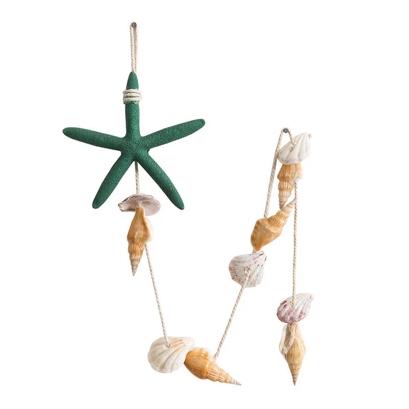 1PC Mediterranean Seashell Conch String Resin Starfish String Kindergarten Decoration Children's Room Ocean Pendant Wall Hanging
1PC Mediterranean Seashell Conch String Resin Starfish String Kindergarten Decoration Children's Room Ocean Pendant Wall Hanging