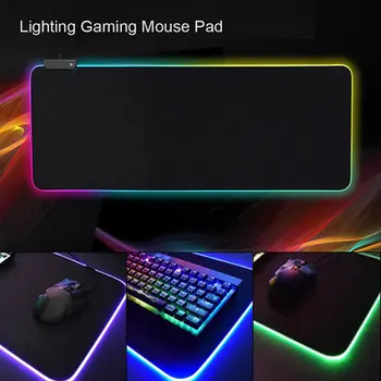 800*300mm Large Colorful RGB LED Lighting Gaming Rubber Mouse Pad Mat for Computer PC Laptop
800*300mm Large Colorful RGB LED Lighting Gaming Rubber Mouse Pad Mat for Computer PC Laptop