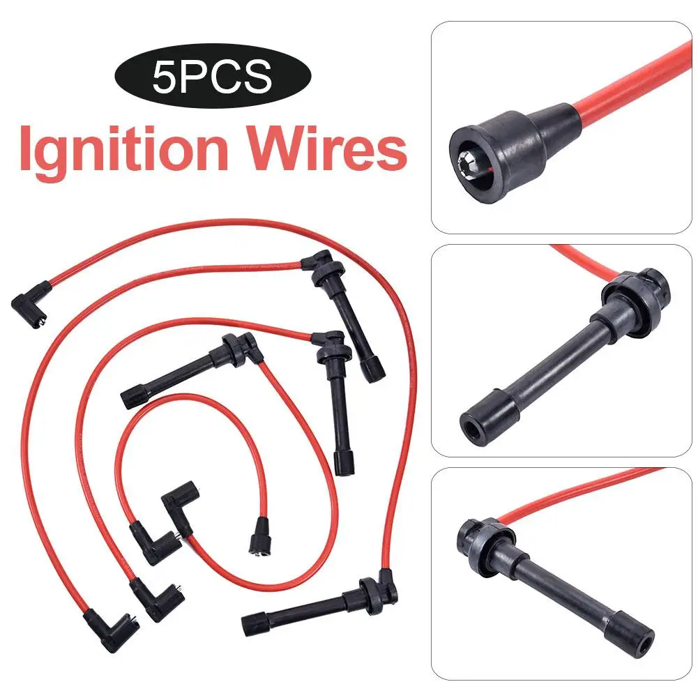 5pcs Car Ignition Wires Set Ignition Lines Sub Cylinder Wires Set For Spark Plug Cable for Honda Civic All Models 1992-2000
5pcs Car Ignition Wires Set Ignition Lines Sub Cylinder Wires Set For Spark Plug Cable for Honda Civic All Models 1992-2000