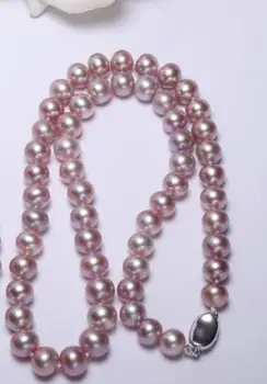 gorgeous 9-10mm south sea round lavender pearl necklace 18inch 36"
gorgeous 9-10mm south sea round lavender pearl necklace 18inch 36"