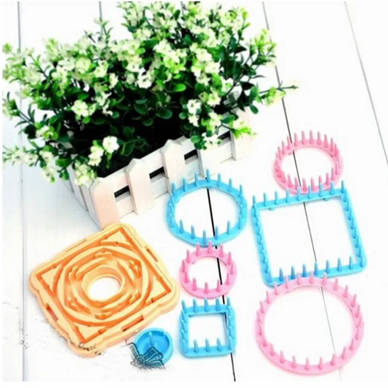 9Pcs Hand Knitting Loom Flower Daisy Pattern Flower Daisy Pattern Maker Wool Yarn Needle Hobby Loom Machine Sewing Tools Color
9Pcs Hand Knitting Loom Flower Daisy Pattern Flower Daisy Pattern Maker Wool Yarn Needle Hobby Loom Machine Sewing Tools Color