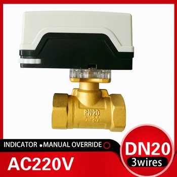 DN20 2-way Electric water valve ISO5211 standard connection, 220V electric actuated ball valve 3/4" work with fan coil
DN20 2-way Electric water valve ISO5211 standard connection, 220V electric actuated ball valve 3/4" work with fan coil