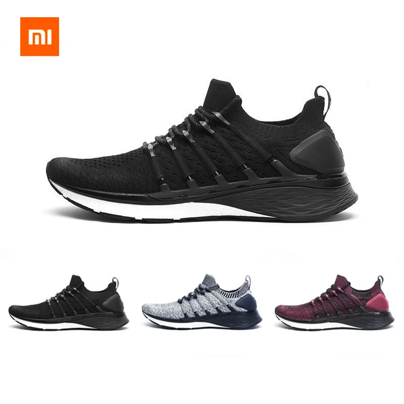 

Original Xiaomi Mijia Sneaker Sports Shoes 3 Running Shoes Popcorn Cloud Bomb 6 in 1 Uni Molding with 3D Lock Fishbone System