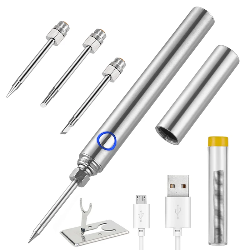 Wireless soldering iron rechargeable soldering iron 6 seconds tin usb soldering iron 510 interface soldering iron tip
Wireless soldering iron rechargeable soldering iron 6 seconds tin usb soldering iron 510 interface soldering iron tip
