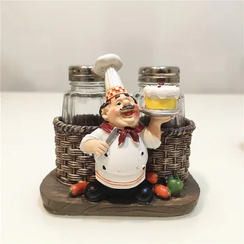 Chef Character Pepper Cruet Model Statue Miniature Statue Gift Crafts Resin Home Decoration Accessories
Chef Character Pepper Cruet Model Statue Miniature Statue Gift Crafts Resin Home Decoration Accessories