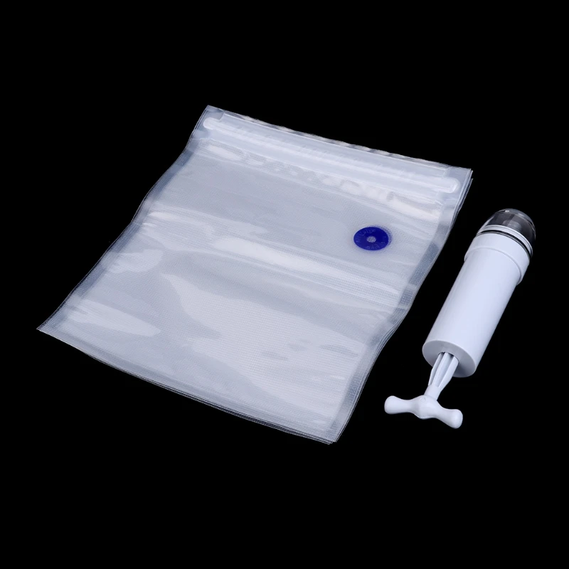 5Pcs Packaging Bag+Food Vacuum Sealer Storage Saver Hand Pump Kitchen Machine
5Pcs Packaging Bag+Food Vacuum Sealer Storage Saver Hand Pump Kitchen Machine