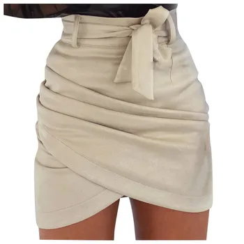 Mini Pencil Skirt Women 2020 Summer New Fashion Mid Waist Solid Hip Slim Sexy Short Skirt Beige Black 
Mini Pencil Skirt Women 2020 Summer New Fashion Mid Waist Solid Hip Slim Sexy Short Skirt Beige Black