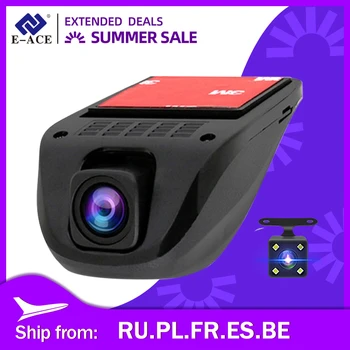 E-ACE Wifi Car DVRs Dash Camera Video Recorder Camcorder Dual Camera Lens Hidden Mini Camera Full HD 1080P Auto Reistrator Dvr
E-ACE Wifi Car DVRs Dash Camera Video Recorder Camcorder Dual Camera Lens Hidden Mini Camera Full HD 1080P Auto Reistrator Dvr