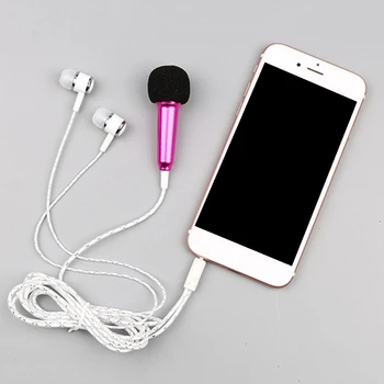 Live phone universal wired microphone small microphone mini capacitor wheat headset in-ear For Tik Tok
Live phone universal wired microphone small microphone mini capacitor wheat headset in-ear For Tik Tok