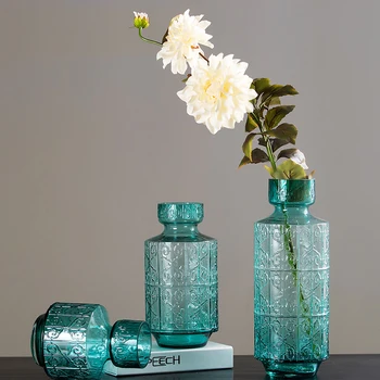 BLUE GLASS VASE HOME DECORATION NORDIC MODERN MINIMALIST VASE FOR HOME LIVING ROOM DECORATION VASES FOR FLOWERS VASE DECORATION
BLUE GLASS VASE HOME DECORATION NORDIC MODERN MINIMALIST VASE FOR HOME LIVING ROOM DECORATION VASES FOR FLOWERS VASE DECORATION