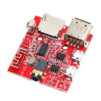 Bluetooth Mp3 Decoder Module o Receiver Board Car Speaker Amplifier Modified Bluetooth 4.1 Circuit Board Support U-Disk/Tf
Bluetooth Mp3 Decoder Module o Receiver Board Car Speaker Amplifier Modified Bluetooth 4.1 Circuit Board Support U-Disk/Tf