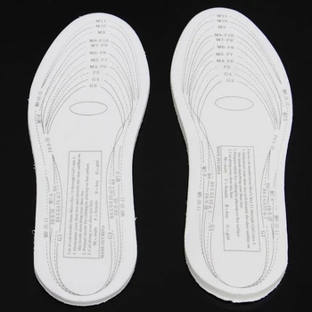 1pair pillow slow memory space recovery insole men’s ladies relieve foot pain massage comfort reduce vibration memory insole