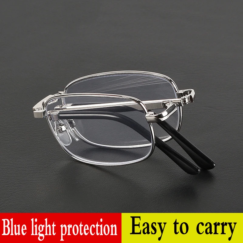 Folding Reading Glasses For Men Metal Presbyopic Glasses anti-blue ray anti-radiation presbyopic glasses Diopter +1.0~+4.0
Folding Reading Glasses For Men Metal Presbyopic Glasses anti-blue ray anti-radiation presbyopic glasses Diopter +1.0~+4.0